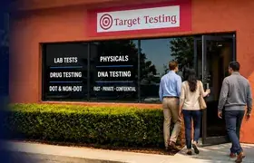 The Target Testing storefront on South Florida Avenue in Lakeland